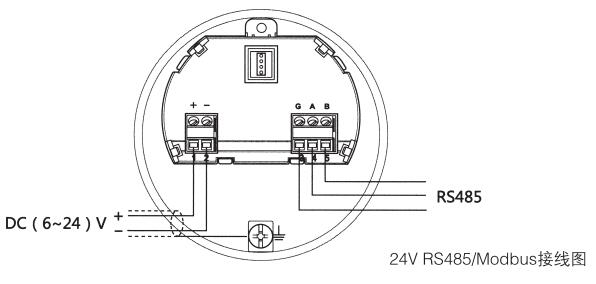 ˮ���쾀���_(d��)��λӋ(j��)24VRS485/Modbus�Ӿ��D